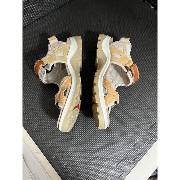 Ecco Offroad Sport Nubuck Sandals Shoes Women's 9-9.5 US EU 40 Multi Color - Picture 2 of 6